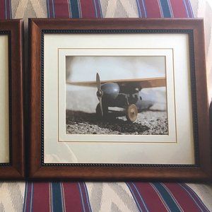 Artist Sondra Wampler two signed and numbered prints on original wooden frames